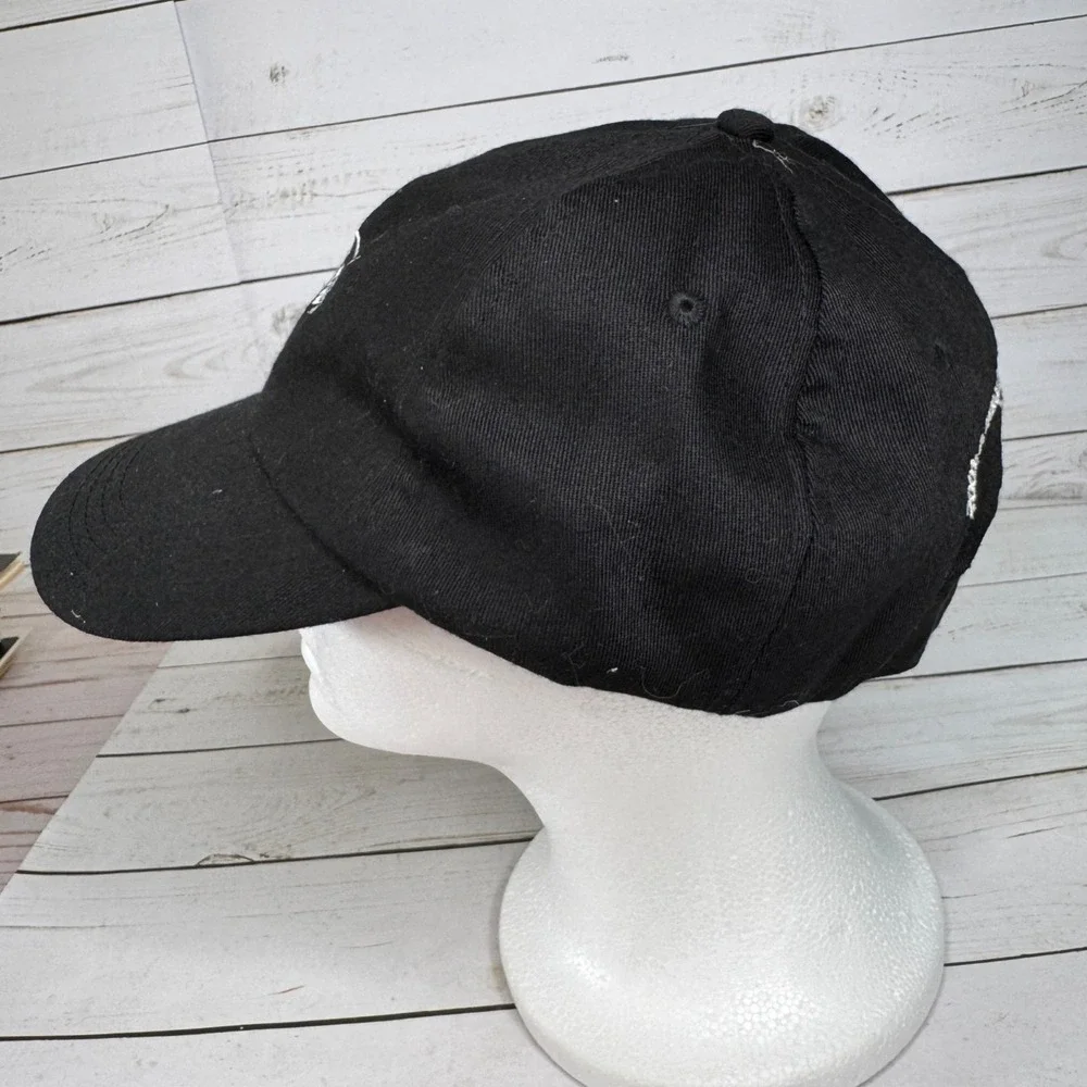 Vtg Coca-Cola Hat 2001 Minnefest Odyssey Black‎ Strapback Cap Head to Toe Promo